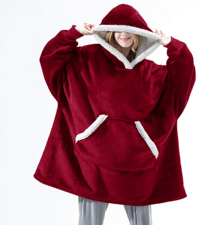 PULLPLAID Oversized Hoodie Blanket ALPINEPLAID™